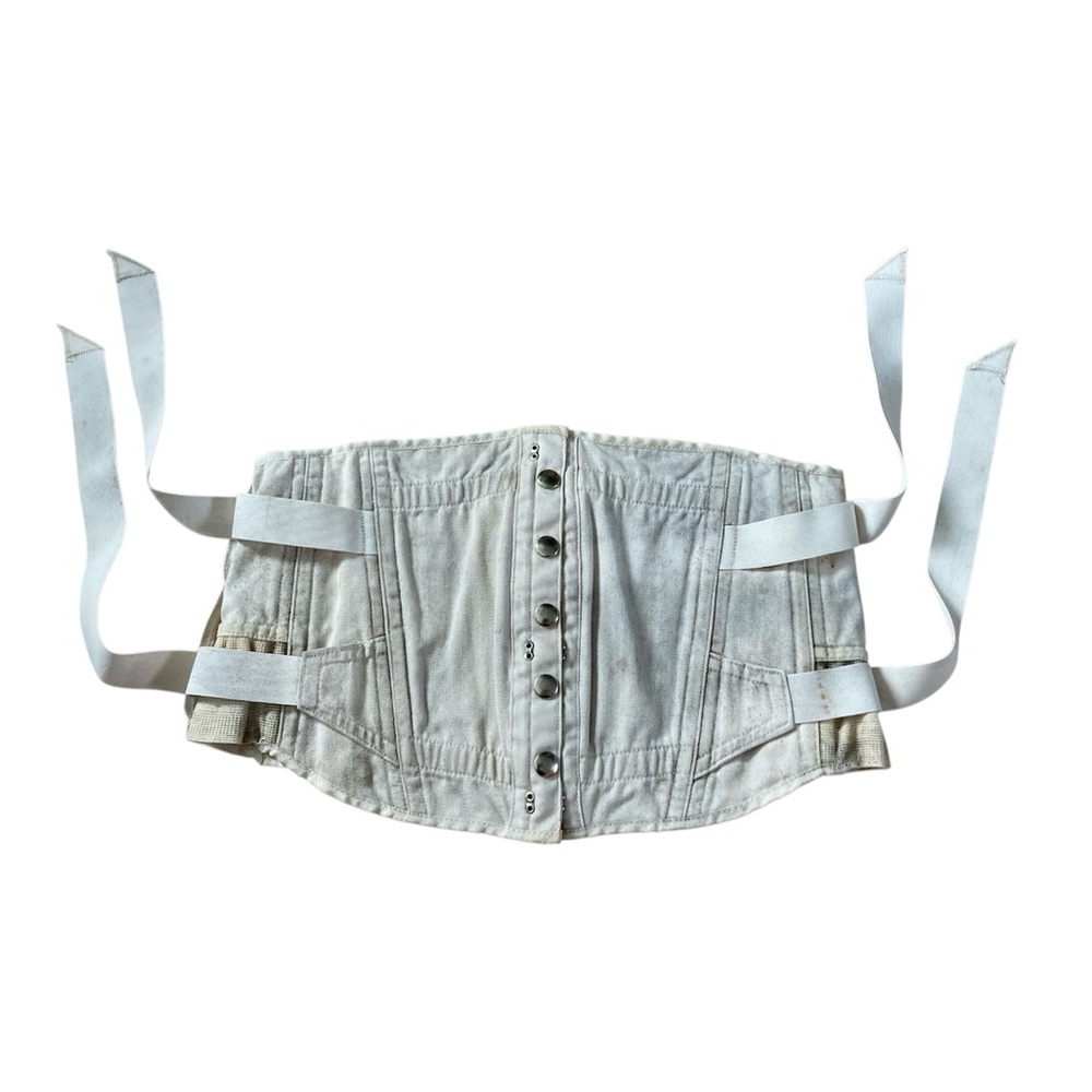 Antique white medical corset